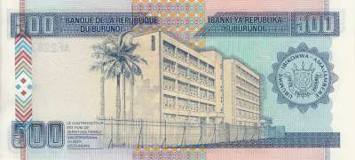 Beschrijving achterzijde: BANK